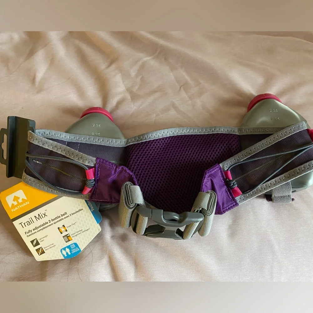 Nathan Purple Hydration Belt - Picture 6 of 7